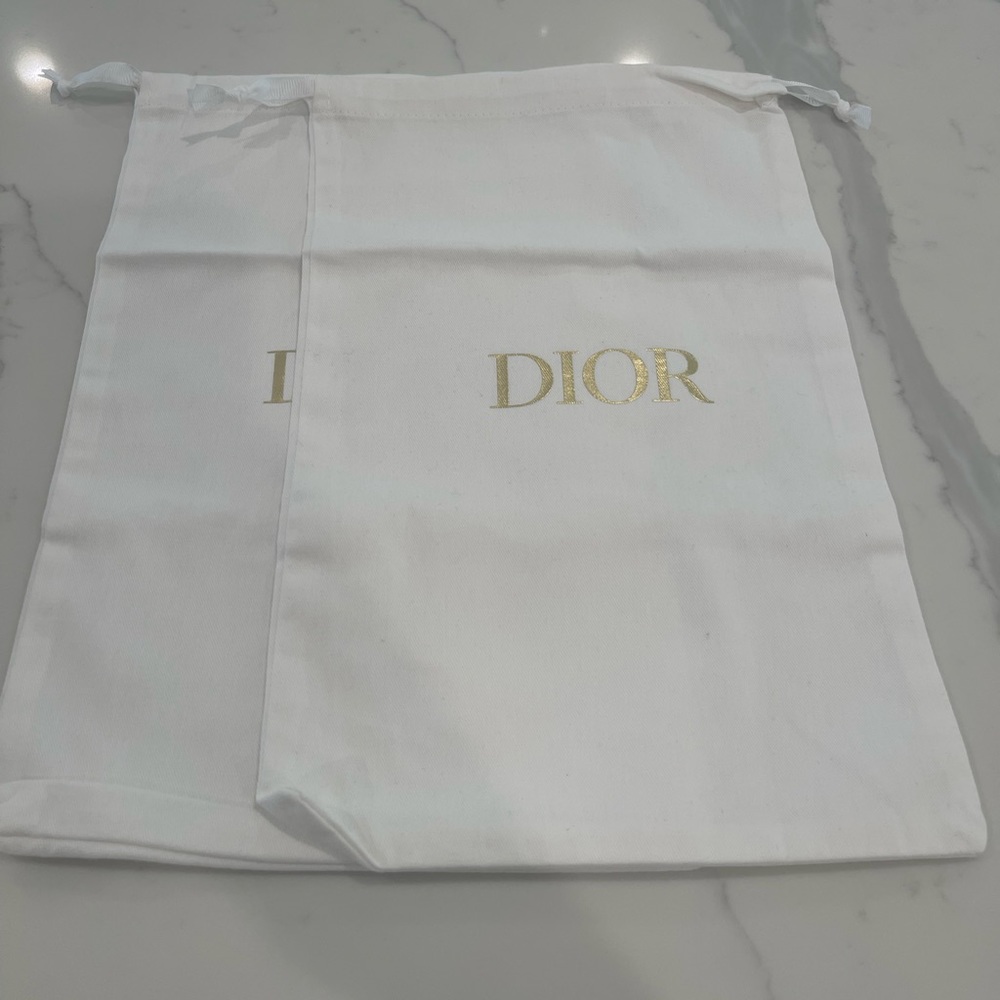 Dior shoe bag